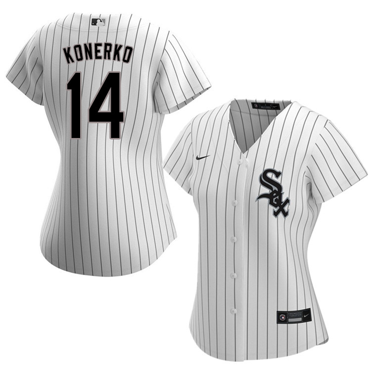Nike Women #14 Paul Konerko Chicago White Sox Baseball Jerseys Sale-White